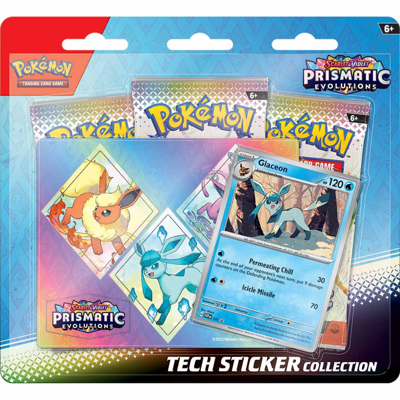 Scarlet & Violet - Prismatic Evolutions - Tech Sticker Blister