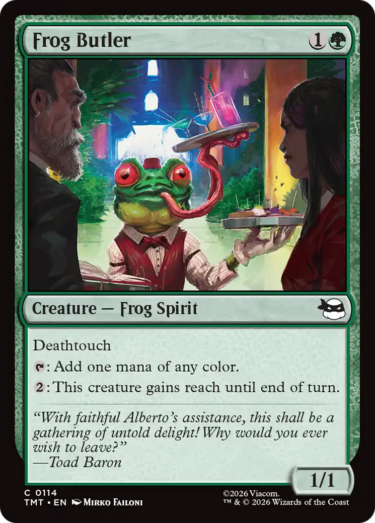 Frog Butler [Teenage Mutant Ninja Turtles]