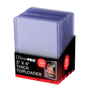 ULTRA PRO Thick Toploader 3" x 4" Regular Clear - 100PT (25 Pack)
