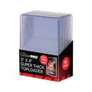 ULTRA PRO Super Thick Toploader 3" x 4" Regular Clear - 130PT (10 Pack)