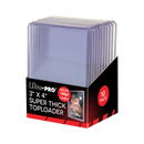 ULTRA PRO Super Thick Toploader 3" x 4" Regular Clear - 180PT (10 Pack)