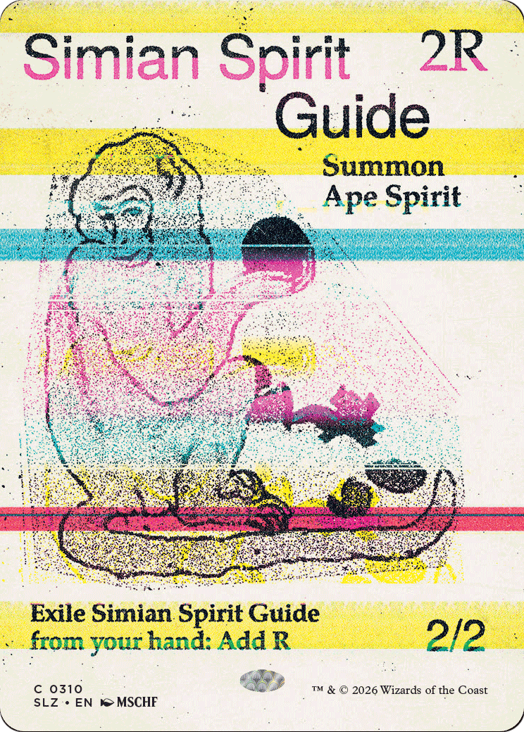 Simian Spirit Guide (0310) [Secret Lair x MSCHF: The Zeta Set]