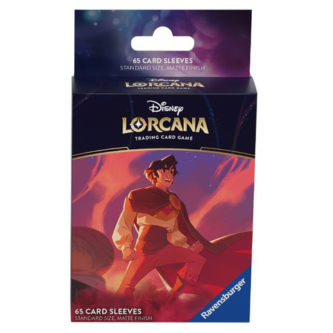 Disney Lorcana TCG - Shimmering Skies Aladdin Card Sleeves