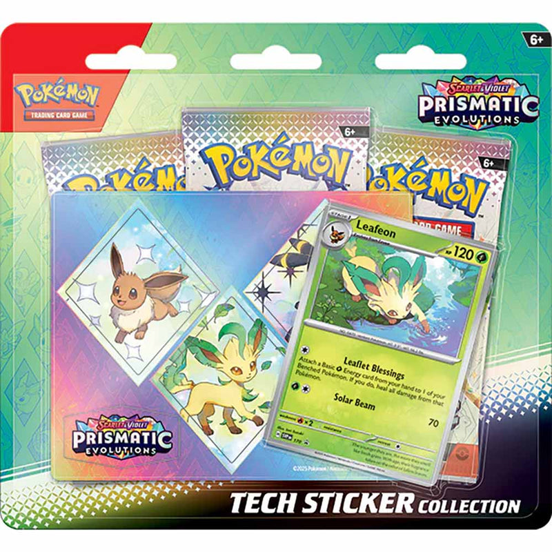 Scarlet & Violet - Prismatic Evolutions - Tech Sticker Blister