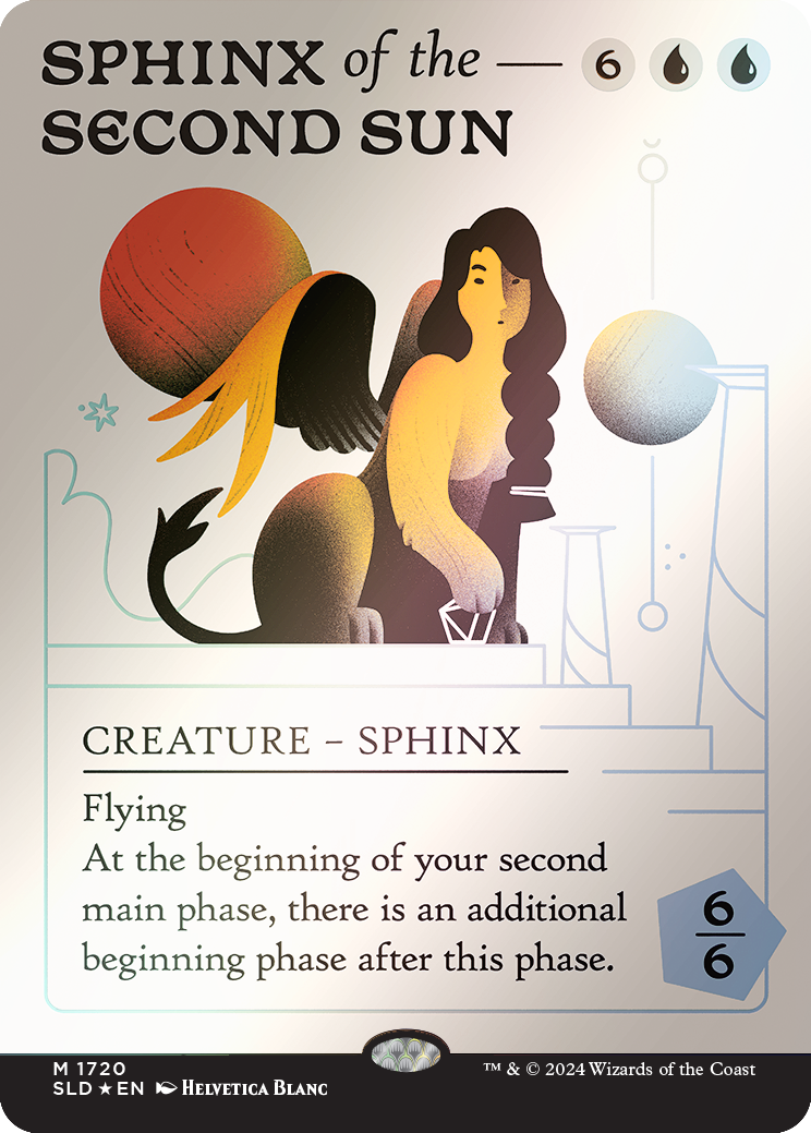 Sphinx of the Second Sun (Rainbow Foil) [Secret Lair Drop Series]