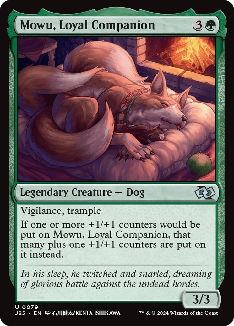 Mowu, Loyal Companion (Anime) [Foundations Jumpstart]