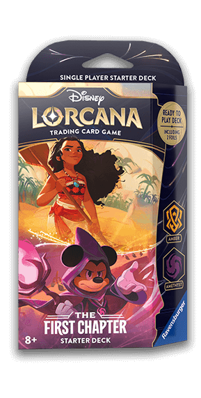 Disney Lorcana TCG: The First Chapter Starter Deck - Amber + Anethyst