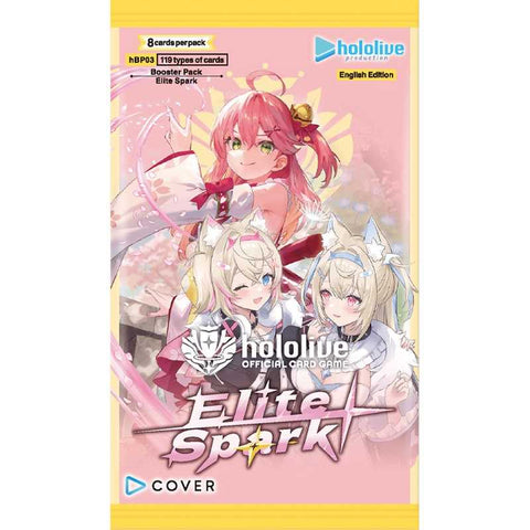 HOLOLIVE OFFICIAL CARD GAME - Elite Spark Booster Pack