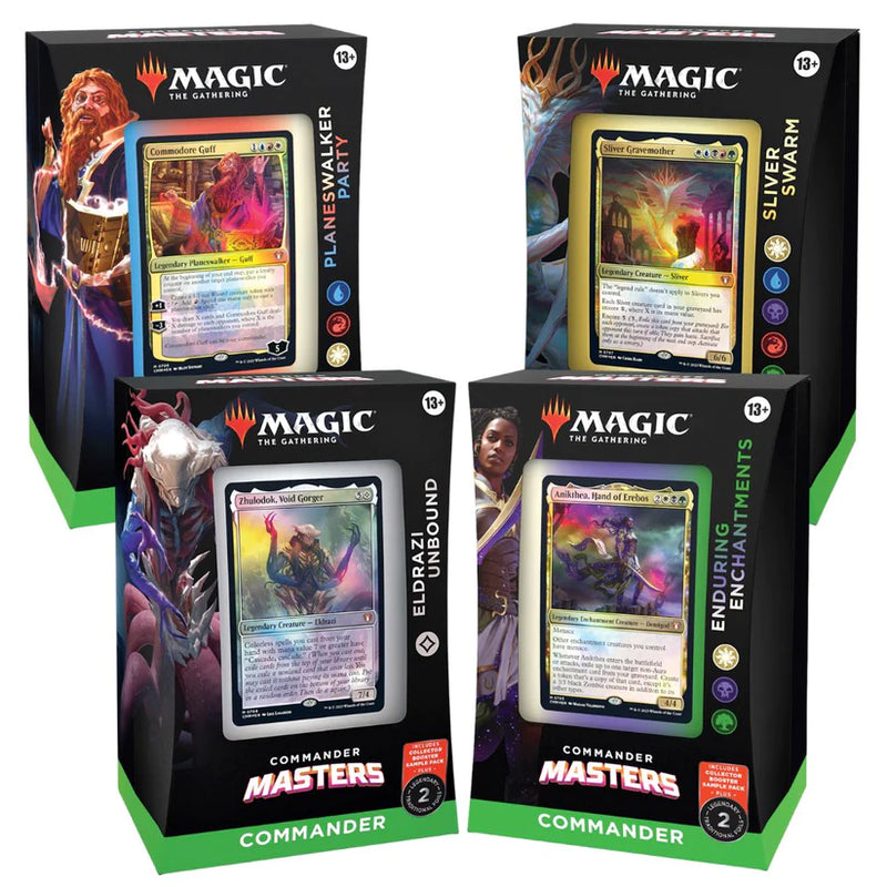 Magic The Gathering: Commander Masters - All 4 Decks