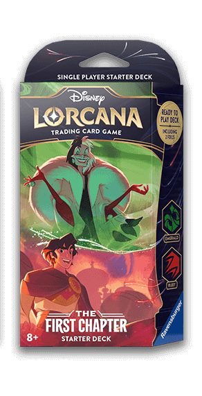 Disney Lorcana TCG: The First Chapter Starter Deck - Emerald + Ruby