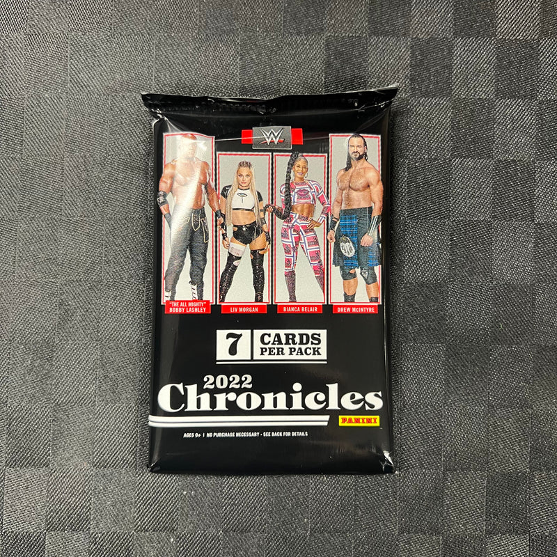 2022-23 Panini Chronicles WWE Retail Blaster Box | Individual Pack