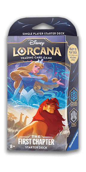 Disney Lorcana TCG: The First Chapter Starter Deck - Sapphire + Steel