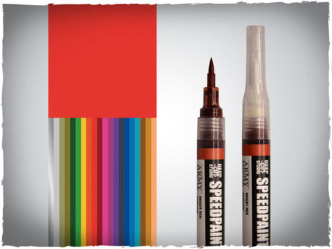 Speedpaint Marker – Bright Red