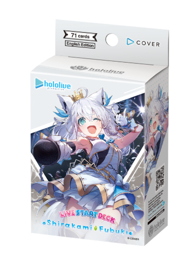 hololive Live Start Deck – Shirakami Fubuki