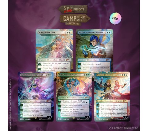 Secret Lair x Hatsune Miku: Electric Entourage EN Foil Edition