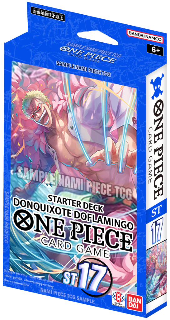One Piece Card Game - Donquixote Doflamingo Starter Deck (ST-17) One Piece Card Game - Donquixote Doflamingo Starter Deck (ST-17)