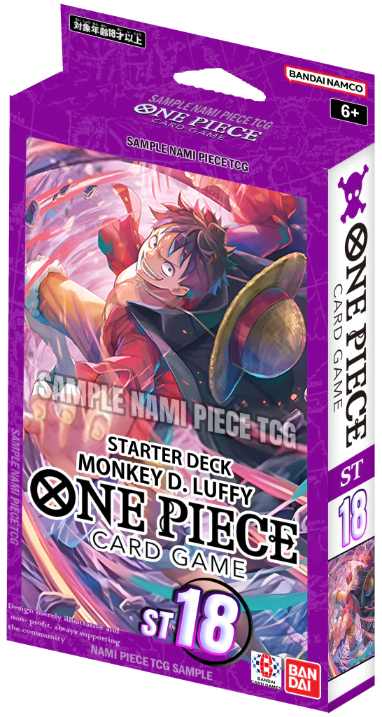 One Piece Card Game - Monkey D. Luffy Starter Deck (ST-18)