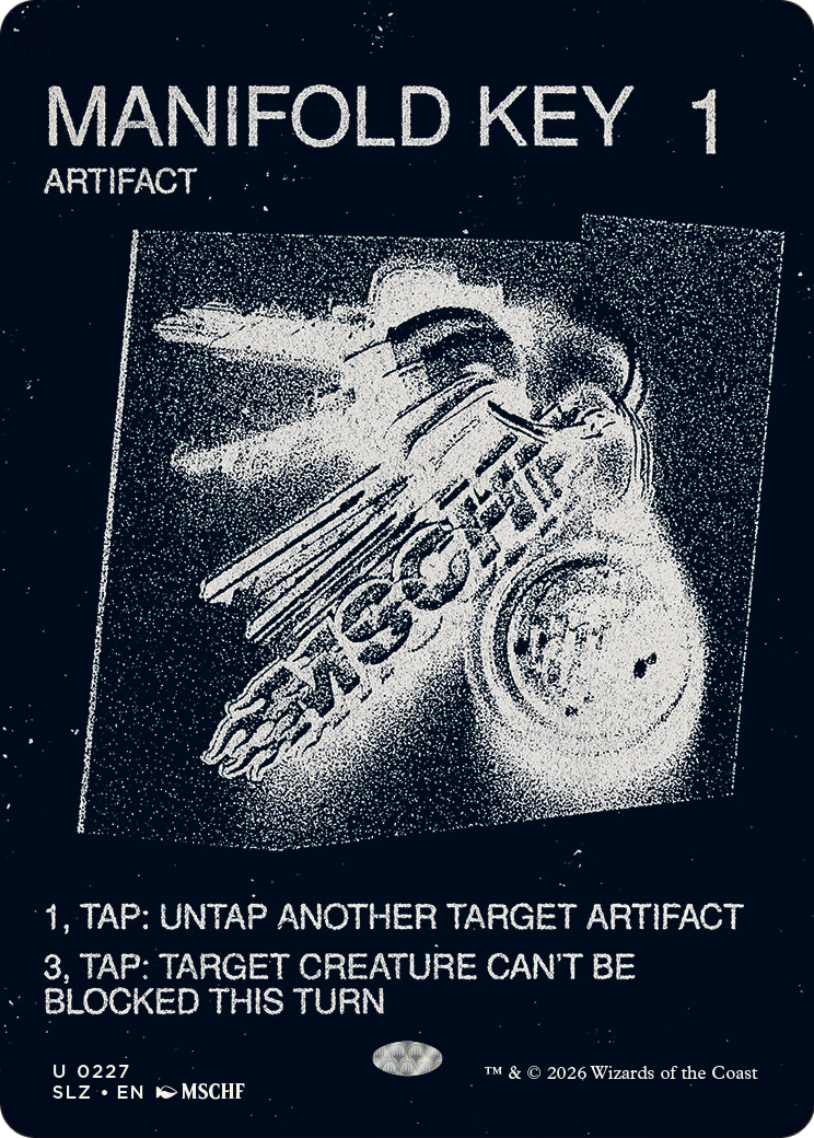 Manifold Key (0227) [Secret Lair x MSCHF: The Zeta Set]