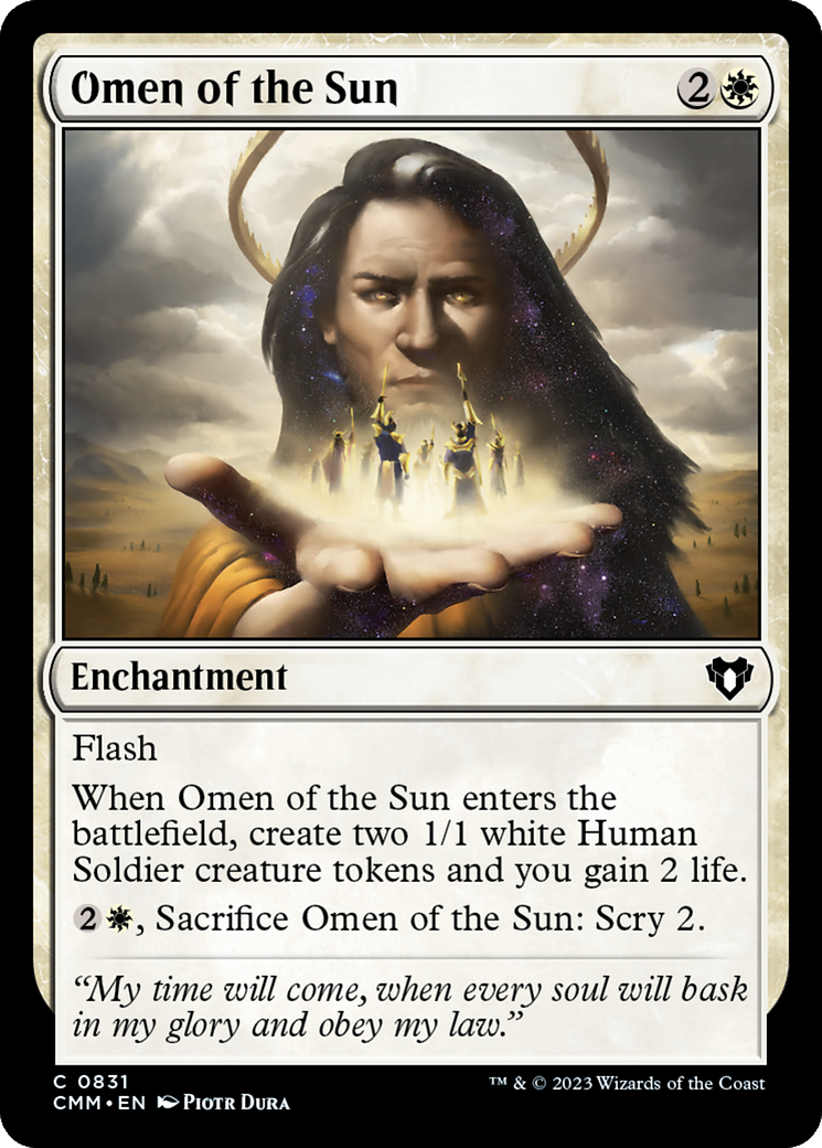 Omen of the Sun [Commander Masters]