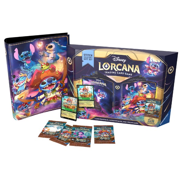 Disney Lorcana Azurite Sea Stitch Collector Gift Set