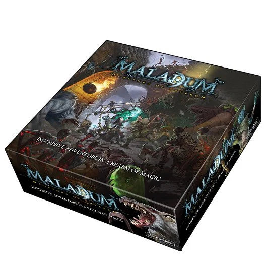 Maladum: Dungeons of Enveron (Kickstarter Edition) + Fantasy Dungeon Terrain Set