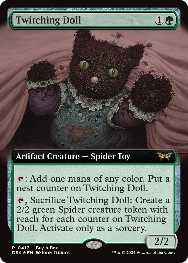 Twitching Doll (Promo Pack) [Duskmourn: House of Horror Promos]