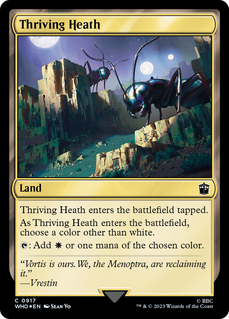 Thriving Heath (Surge Foil) [Doctor Who]