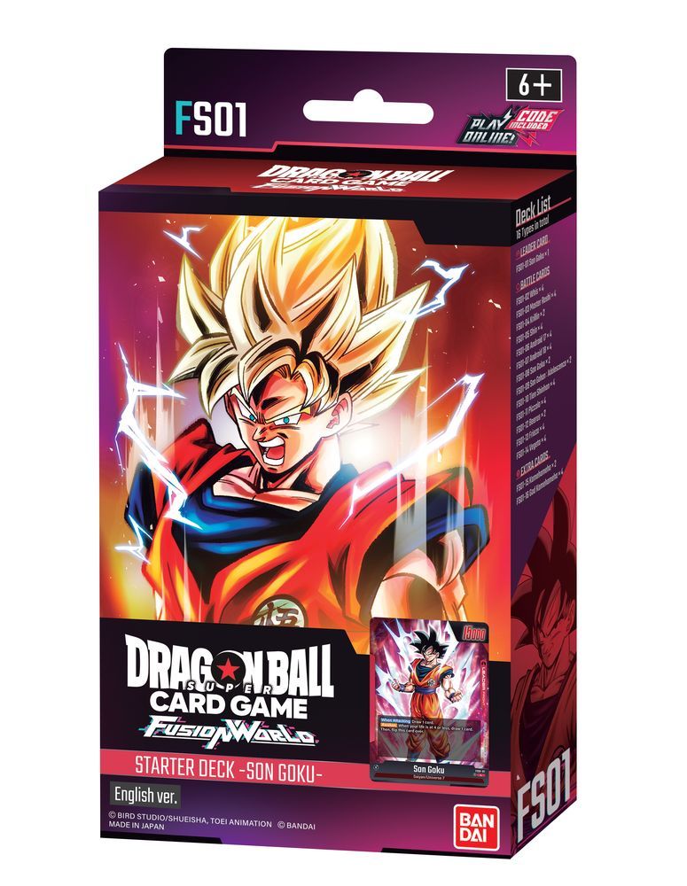 Dragon Ball Super Card Game Fusion World Starter Deck - Son Goku