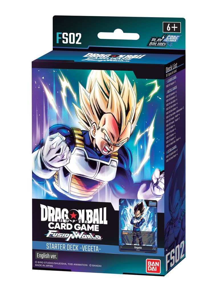 Dragon Ball Super Card Game Fusion World Starter Deck - Vegeta