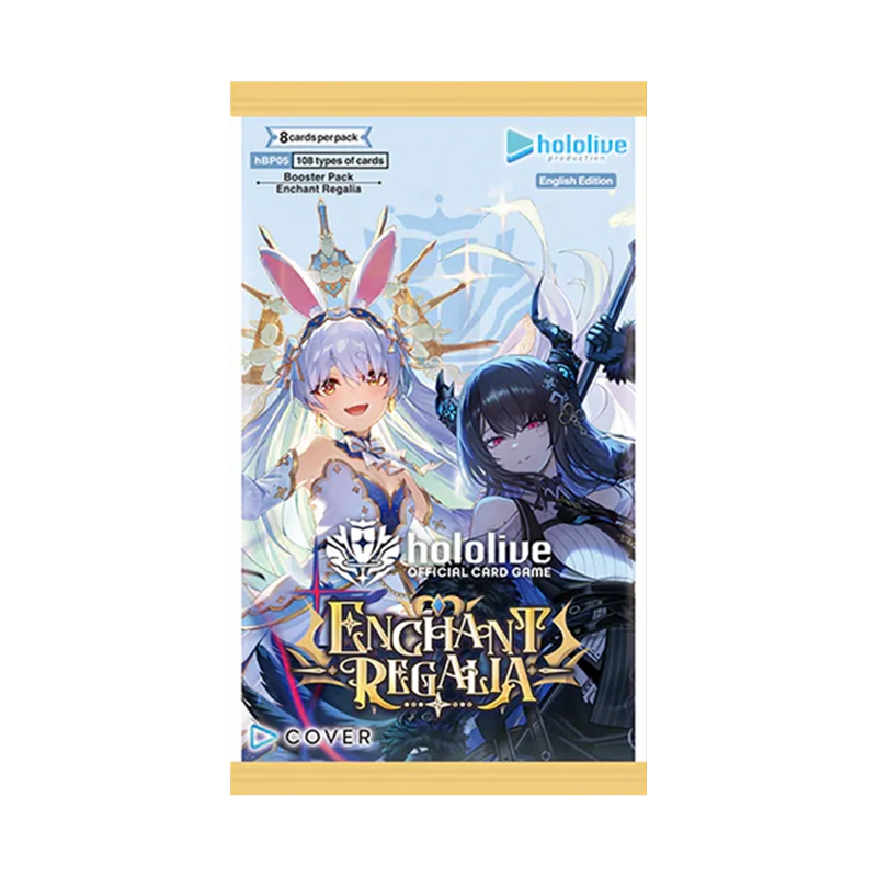HOLOLIVE OFFICIAL CARD GAME - Enchant Regalia Booster Pack