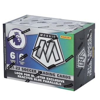 2021-22 Panini Mosaic Soccer EPL Fanatics Blaster Box