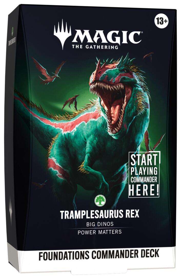 FOUNDATIONS: COMMANDER DECK TRAMPLESAURUS REX