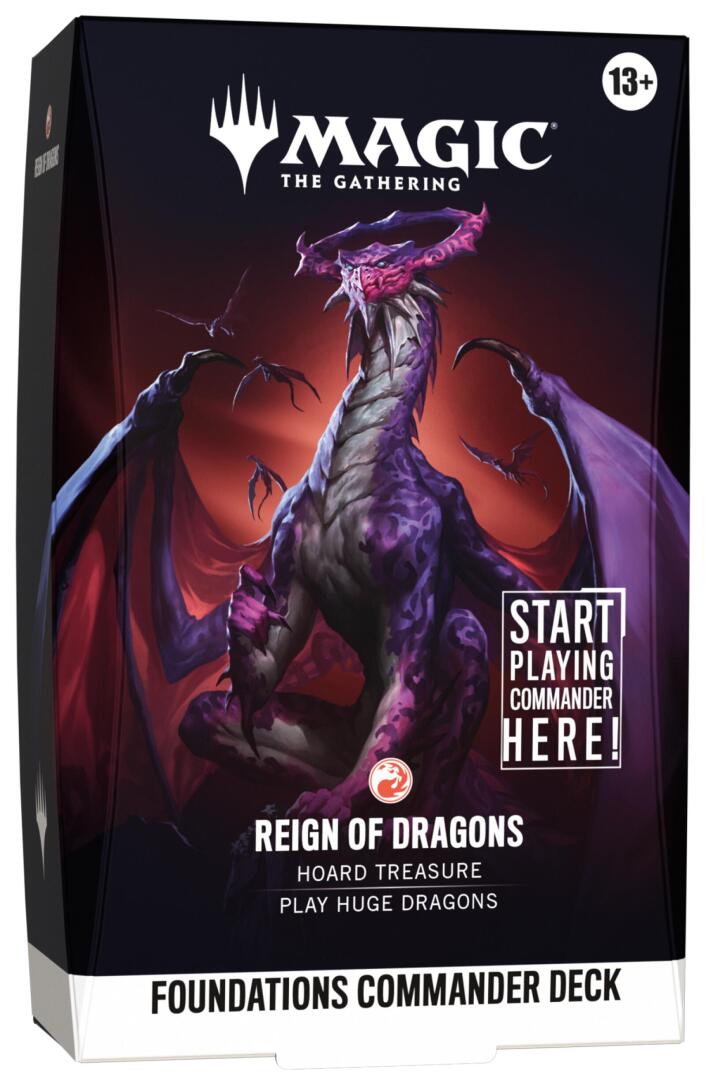 FOUNDATIONS: COMMANDER DECK REIGN OF DRAGONS