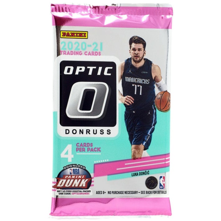2020-21 Panini Donruss Optic NBA Retail Box | Individual Pack