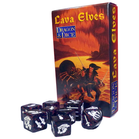 Dragon Dice - Lava Elves Pack