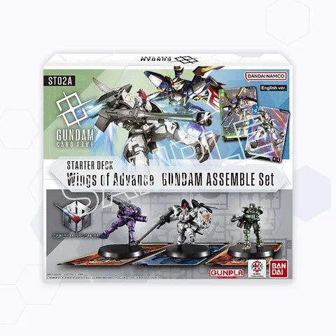 Gundam Card Game: Gundam Assemble Starter Set – Wings of Advance [ST02A]