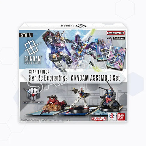 Gundam Card Game: Gundam Assemble Starter Set – Heroic Beginnings [ST01A]