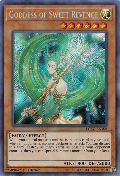 Goddess of Sweet Revenge [LCKC-EN106] Secret Rare