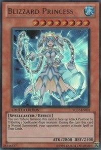 Blizzard Princess [YG07-EN001] Ultra Rare