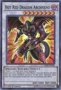 Hot Red Dragon Archfiend [HSRD-EN040] Super Rare