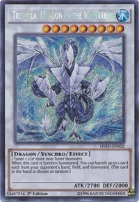 Trishula, Dragon of the Ice Barrier [HSRD-EN052] Secret Rare