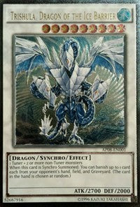 Trishula, Dragon of the Ice Barrier [AP08-EN001] Ultimate Rare