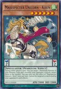 Majespecter Unicorn - Kirin [DOCS-EN029] Rare