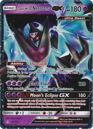 Dawn Wings Necrozma GX (63/156) (Jumbo Card) [Sun & Moon: Ultra Prism]