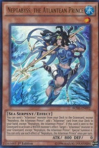 Neptabyss, the Atlantean Prince [BOSH-EN092] Ultra Rare