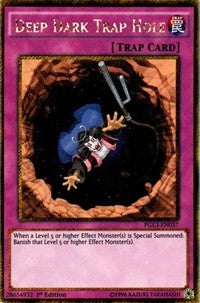 Deep Dark Trap Hole [PGL3-EN037] Gold Secret Rare