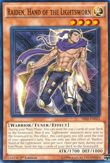 Raiden, Hand of the Lightsworn [SR02-EN022] Common