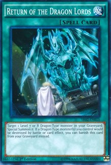 Return of the Dragon Lords [SR02-EN025] Super Rare