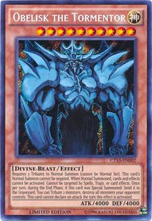 Obelisk the Tormentor [CT13-EN002] Secret Rare