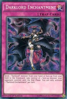 Darklord Enchantment [DESO-EN037] Secret Rare